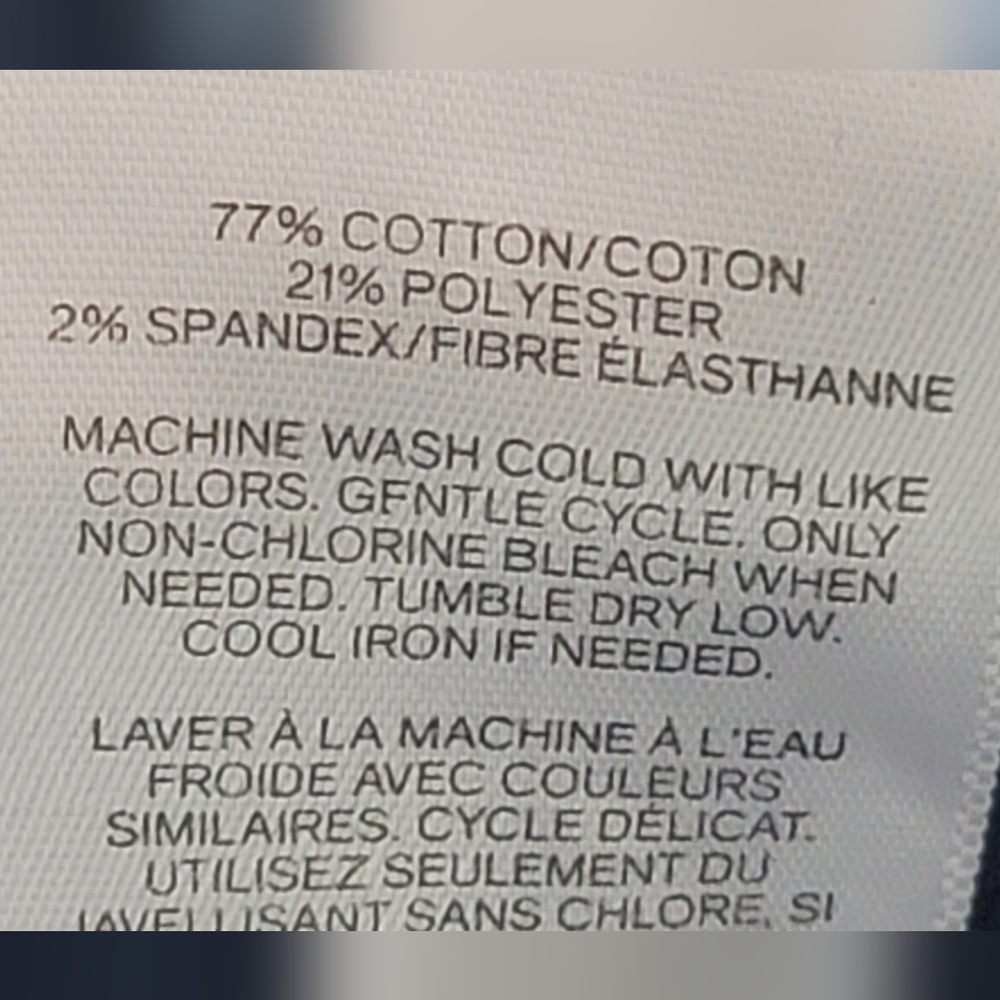 Express High Rise Button-Fly Jeans in Blue - Picture 6 of 6